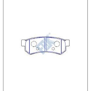 دسكات فرامل خلفية – شيفروليه أوبترا | FBK – صناعة ماليزية