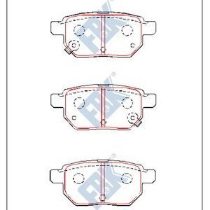 دسكات فرامل خلفية – تويوتا كورولا 2008 | FBK – صناعة ماليزية