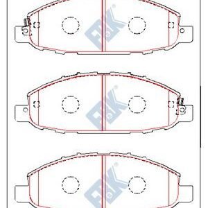دسكات فرامل أمامية – نيسان أورفان | FBK – صناعة ماليزية