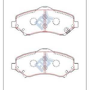 دسكات فرامل أمامية – دودج كرفان | FBK – صناعة ماليزية