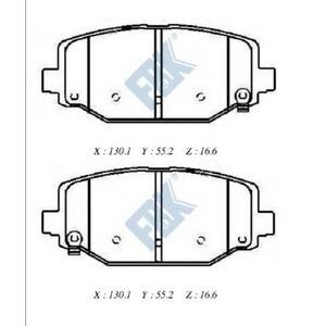دسكات فرامل أمامية – كرايسلر C200 | FBK – صناعة ماليزية