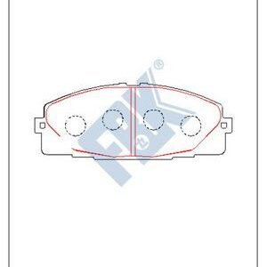 دسكات فرامل أمامية – تويوتا هايس | FBK – صناعة ماليزية