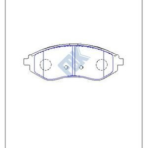 دسكات فرامل أمامية – شيفروليه أفيو | FBK – صناعة ماليزية