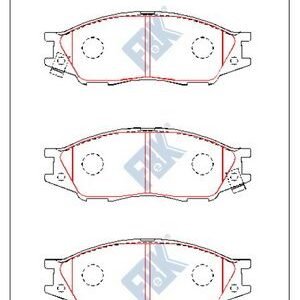 دسكات فرامل أمامية – نيسان سني | FBK – صناعة ماليزية