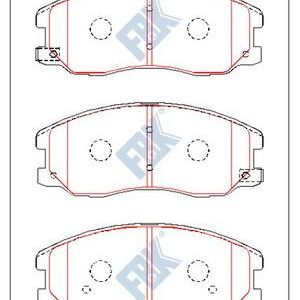 دسكات فرامل أمامية – مرسيدس أكينوس | FBK – صناعة ماليزية