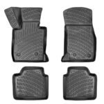 أرضيات مطاطية بحواف مرتفعة لسيارة بي إم دبليو الفئة الثالثة F30 موديل 2012–2019 بنظام الدفع الخلفي (2WD)