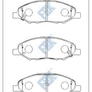 دسكات فرامل أمامية – نيسان تيدا | FBK – صناعة ماليزية