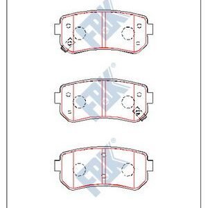 دسكات فرامل خلفية – كيا سيراتو | FBK – صناعة ماليزية