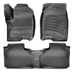 أرضيات مطاطية بحواف مرتفعة لسيارة كاديلاك إسكاليد إصدار ESV بخمسة مقاعد موديل 2021 وما بعد