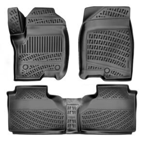 أرضيات مطاطية بحواف مرتفعة لسيارة كاديلاك إسكاليد إصدار ESV بخمسة مقاعد موديل 2021 وما بعد