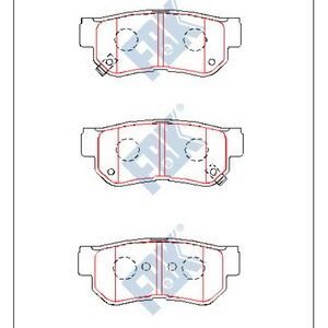 دسكات فرامل خلفية – هيونداي سوناتا 2010 | FBK – صناعة ماليزية