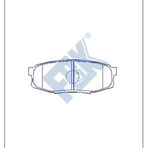 دسكات فرامل خلفية – تويوتا لاندكروزر | FBK – صناعة ماليزية
