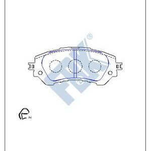 دسكات فرامل أمامية – تويوتا يارس 2013 | FBK – صناعة ماليزية