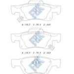 دسكات فرامل خلفية – جيب موديل 2012 | FBK – صناعة ماليزية