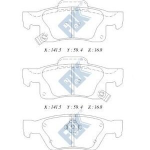 دسكات فرامل خلفية – جيب موديل 2012 | FBK – صناعة ماليزية