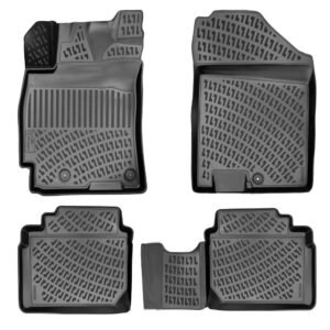 أرضيات (كاعيات) مطاطية بحواف مرتفعة لسيارة كيا فورتي موديل 2019–2023