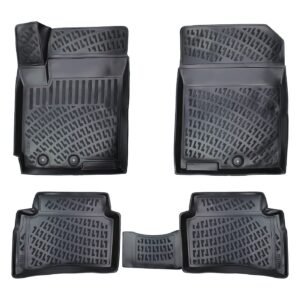 أرضيات (كاعيات) مطاطية بحواف مرتفعة لسيارة كيا ريو هاتشباك موديل 2017 وما بعد