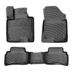 أرضيات (كاعيات) مطاطية بحواف مرتفعة لسيارة كيا سبورتاج موديل 2022 وما بعد – فئات: كول، إليغانس، كومفورت، بريستيج،