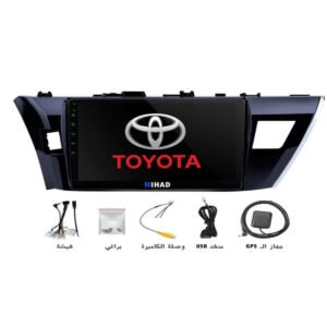 شاشة أندرويد 10 إنش تويوتا كورولا 2014-2015