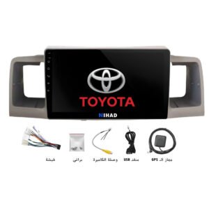شاشة أندرويد 9 إنش تويوتا كورولا ( نحله ) 2001-2008