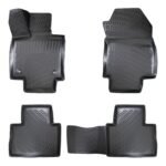 أرضيات (كاعيات) مطاطية بحواف مرتفعة لسيارة تويوتا راف فور موديل 2018 وما بعد