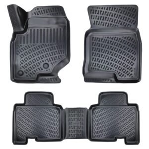 أرضيات (كاعيات) مطاطية بحواف مرتفعة لسيارة سانغ يونغ موسو غراند موديل 2018 وما بعد