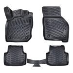 أرضيات (كاعيات) مطاطية بحواف مرتفعة لسيارة سكودا أوكتافيا موديل 2020 وما بعد