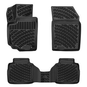 أرضيات (كاعيات) مطاطية بحواف مرتفعة لسيارة سوزوكي SX4 موديل 2013 وما بعد