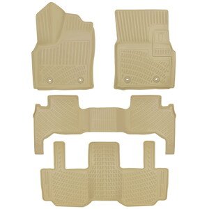 كاعيات مطاطية عالية الحواف – تويوتا لاند كروزر J300 2021–2024 / بيجي