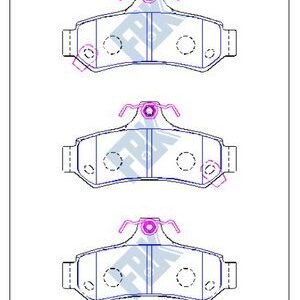دسكات فرامل خلفية – تويوتا كامري 2013 | FBK – صناعة ماليزية