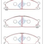 دسكات أمامية نيسان بيك أب – FBK رقم FD1063M