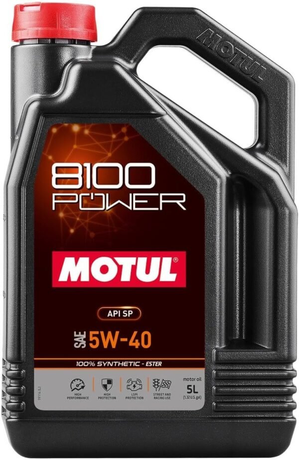 زيت محرك 8100 باور من موتول، 5 لتر-5W-40