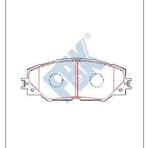 دسكات فرامل أمامية – تويوتا RAV4 | FBK – صناعة ماليزية