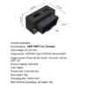 شاحن OBD2 سريع Dual Port USB / Type-C