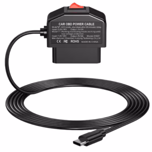 كابل OBD إلى Type-C لكاميرات السيارة والموبايل