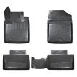 أرضيات (كاعيات) مطاطية بحواف مرتفعة لسيارة كيا بيكانتو موديل 2017 وما بعد