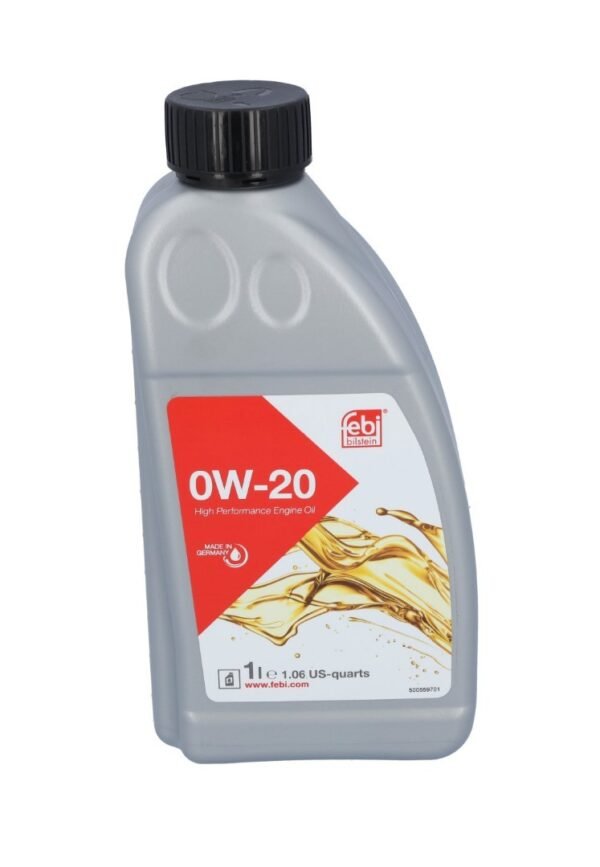 ⁦FEBI 0W-20 Advanced – زيت محرك صناعي بمعايير أوروبية عالية الجودة⁩ - الصورة ⁦2⁩