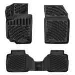 أرضيات (كاعيات) مطاطية بحواف مرتفعة لسيارة سوزوكي SX4 موديل 2013 وما بعد