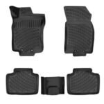 أرضيات (كاعيات) مطاطية بحواف مرتفعة لسيارة نيسان إكس-تريل موديل 2013 إلى 2021