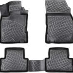 أرضيات (كاعيات) مطاطية بحواف مرتفعة لسيارة نيسان قاشقاي موديل 2013 إلى 2021