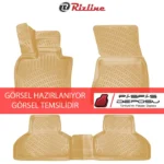 كاعيات مطاطية عالية الحواف – تويوتا برادو J250 2024+ / 7 مقاعد / بيجي